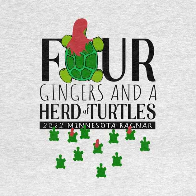 Four Gingers and a Herd of Turtles by ZombieNinjas